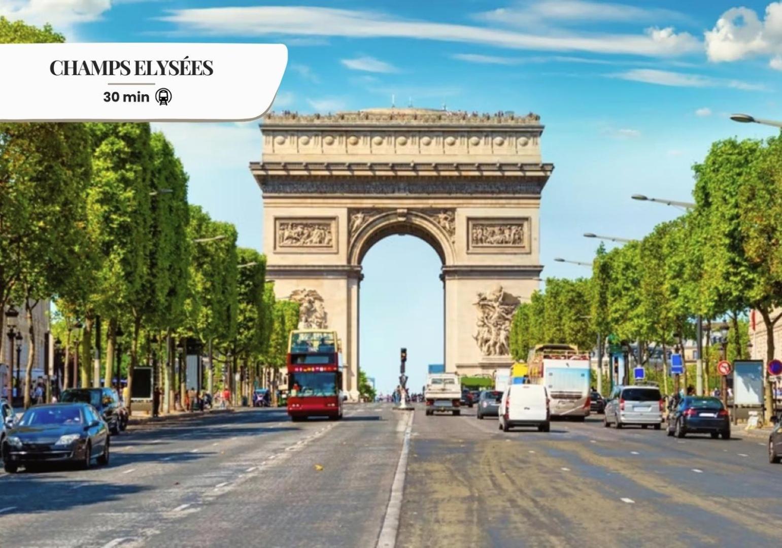 157 Suite Sacha Wonderful 3 BDR APT New Paris Exterior foto